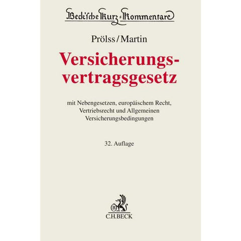 Versicherungsvertragsgesetz. VVG