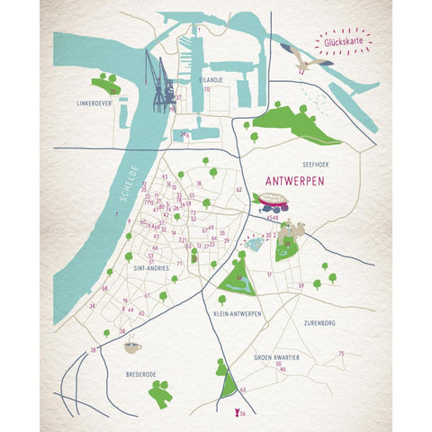 Glücksorte in Antwerpen