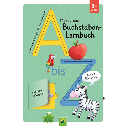 Mein erstes Buchstaben-Lernbuch mit Spurrillen und Klappen