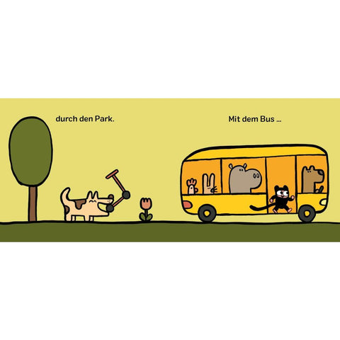 Fang mich! Tutu und die Fahrzeuge