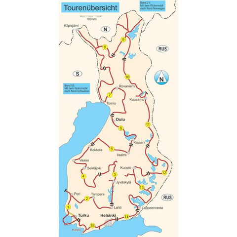 Mit dem Wohnmobil nach Finnland
