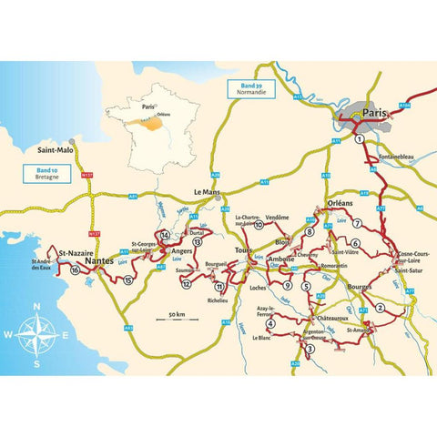 Entdeckertouren mit dem Wohnmobil Tal der Loire