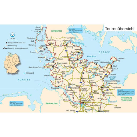 Mit dem Wohnmobil  nach Schleswig-Holstein und Hamburg
