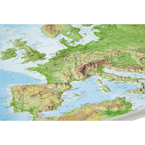 Relief Europa 1:16 MIO mit Holzrahmen