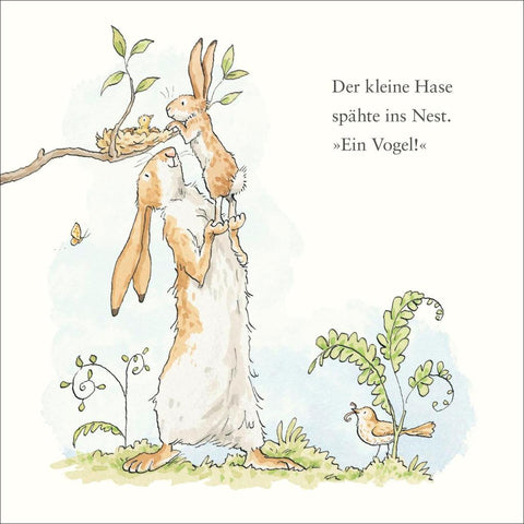 Weißt du eigentlich, wie lieb ich dich hab? Kleiner Hase, das bist du!