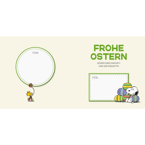 Peanuts Geschenkbuch: Frohe Ostern wünschen Snoopy und die Peanuts!
