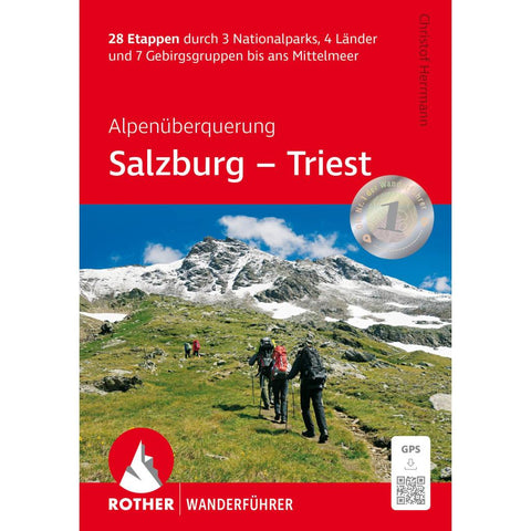 ROTHER Wanderführer Alpenüberquerung Salzburg - Triest