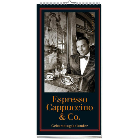 Geburtstagskalender Espresso, Cappuccino & Co.