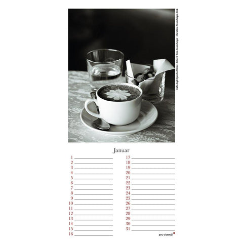 Geburtstagskalender Espresso, Cappuccino & Co.