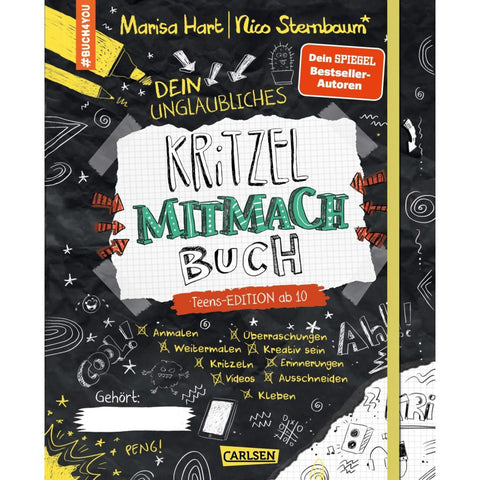 #buch4you: Dein unglaubliches Kritzel-Mitmach-Buch
