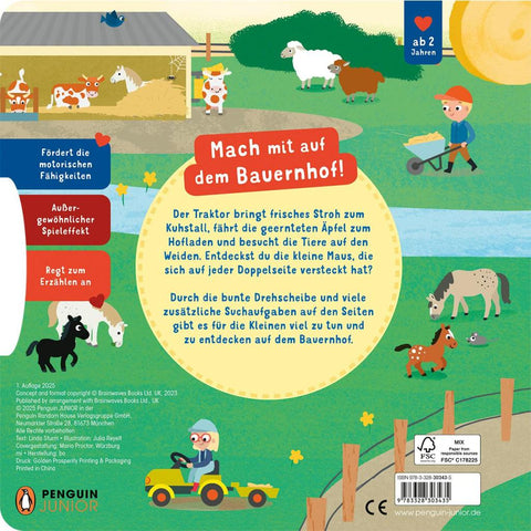 Rundherum! Mein Drehspaß-Buch - Unterwegs mit dem Traktor