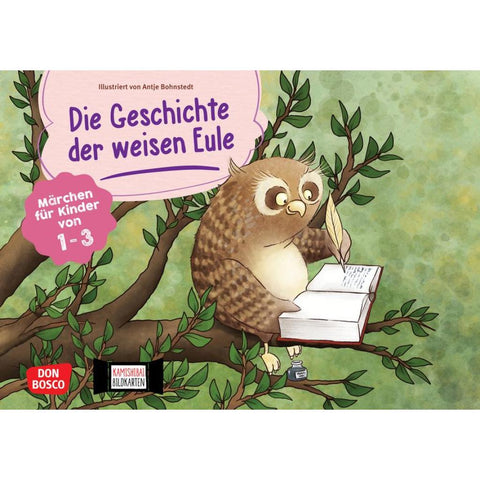 Die Geschichte der weisen Eule. Kamishibai Bildkartenset
