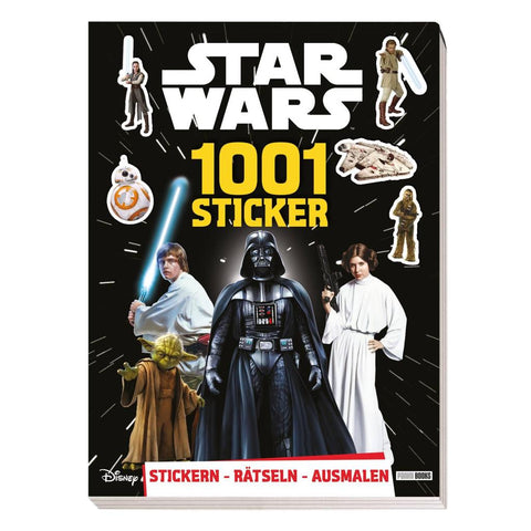 Star Wars: 1001 Sticker - Stickern - Rätseln - Ausmalen