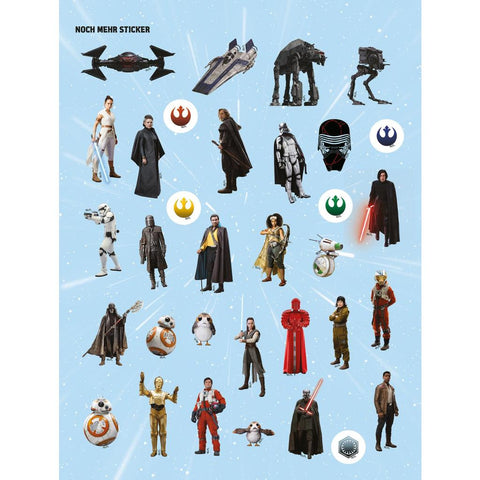 Star Wars: 1001 Sticker - Stickern - Rätseln - Ausmalen