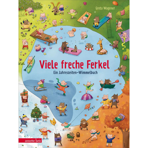 Viele freche Ferkel - Ein Pappbilderbuch voller niedlicher Haus- und Wildschweinchen