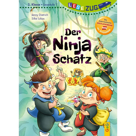 LESEZUG/2. Klasse - Lesestufe 1: Der Ninja-Schatz