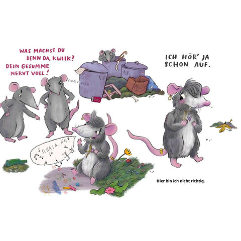 Die kleine Ratte Kwiik macht stark. Weil ich mutig bin