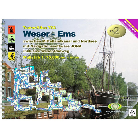 TourenAtlas TA2 Weser-Ems