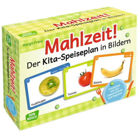 Mahlzeit! Der Kita-Speiseplan in Bildern