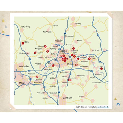 In und um Frankfurt. Wandern für die Seele