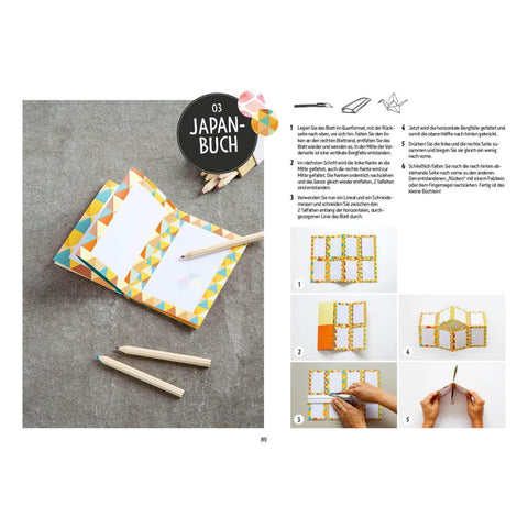 1 Blatt Papier - 33 Faltideen
