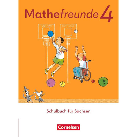 Mathefreunde 4. Schuljahr - Ausgabe Sachsen 2022 - Schulbuch mit Kartonbeilagen und "Das kann ich schon!"-Heft