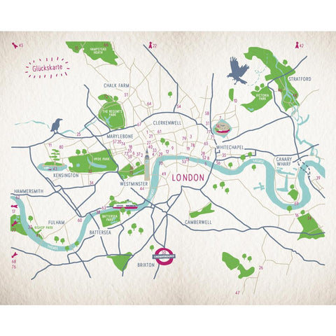 Glücksorte in London