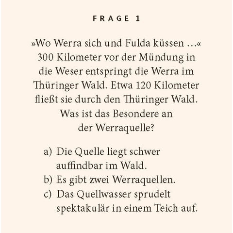 Thüringer Wald-Quiz
