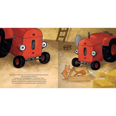 Der kleine Traktor und das Hirschbaby