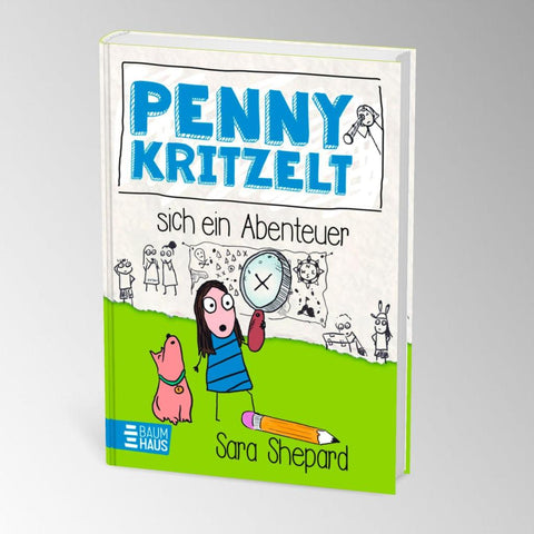 Penny kritzelt sich ein Abenteuer