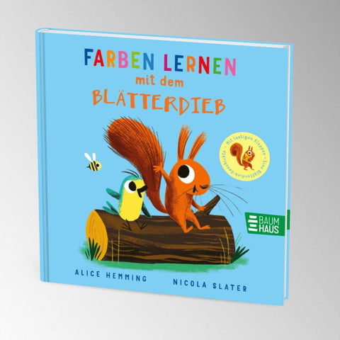 Farben lernen mit dem Blätterdieb
