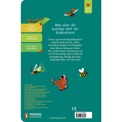 Bienen & Käfer - Ein Klipp-Klapp-Buch über Krabbeltiere