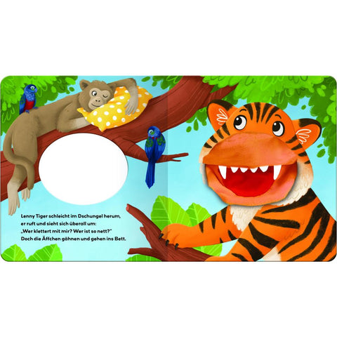 Handpuppenbuch - Tiger Lenny