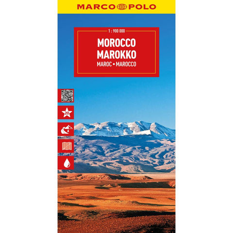 MARCO POLO Reisekarte Marokko 1:900.000