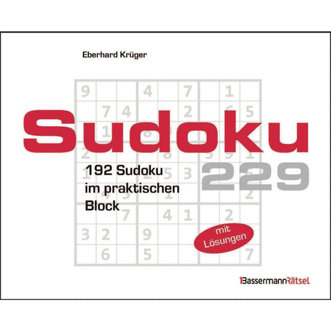 Sudokublock 229 (5 Exemplare à 2,99 EUR)