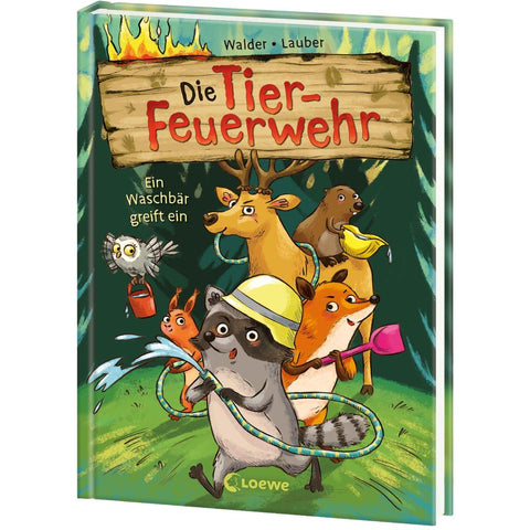 Die Tier-Feuerwehr (Band 1) - Ein Waschbär greift ein