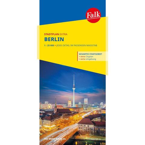 Falk Stadtplan Extra Berlin 1:25.000