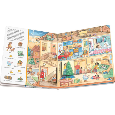 Mein Sachen suchen Wimmelbuch: Weihnachtszeit