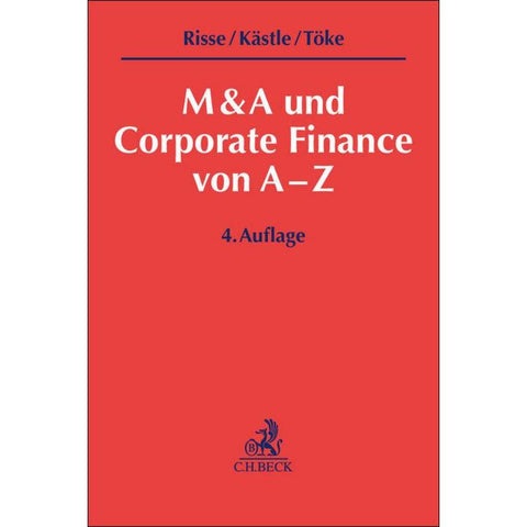 M&A und Corporate Finance von A-Z