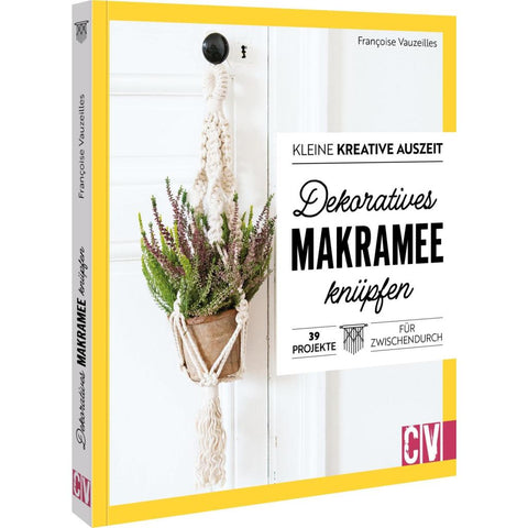 Kleine kreative Auszeit: Dekoratives Makramee knüpfen