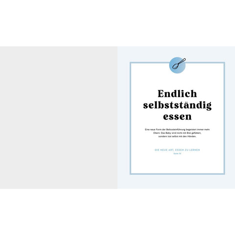 Die neue Babyernährung