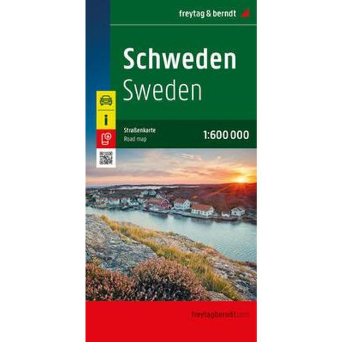 freytag & berndt Straßenkarte Schweden 1:600.000