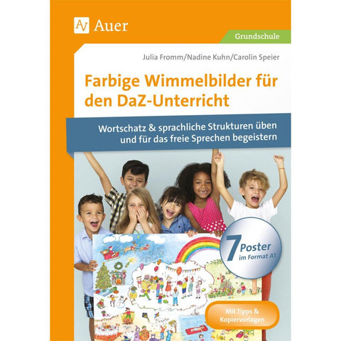 Farbige Wimmelbilder für den DaZ-Unterricht