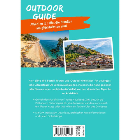 MARCO POLO OUTDOOR GUIDE Reiseführer Albanien