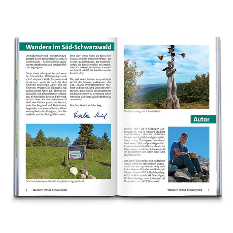 KOMPASS Wanderführer Schwarzwald Süd mit Naturpark, Kaiserstuhl und Markgräflerland, 60 Touren mit Extra-Tourenkarte