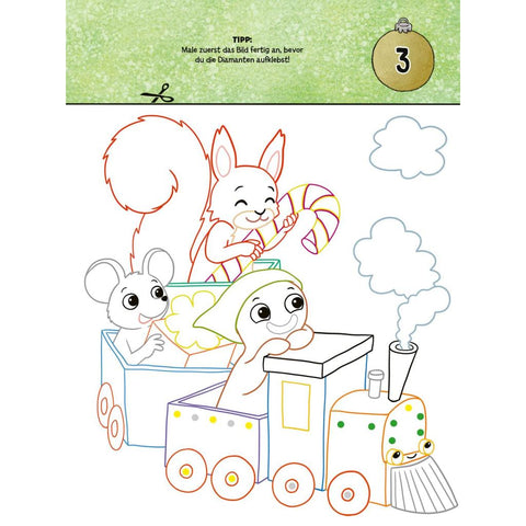 Diamond-Sticker-Adventskalender