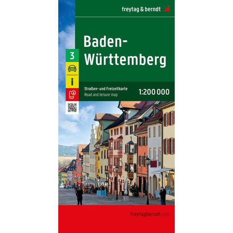 freytag & berndt Straßenkarte Baden-Württemberg 1:200.000