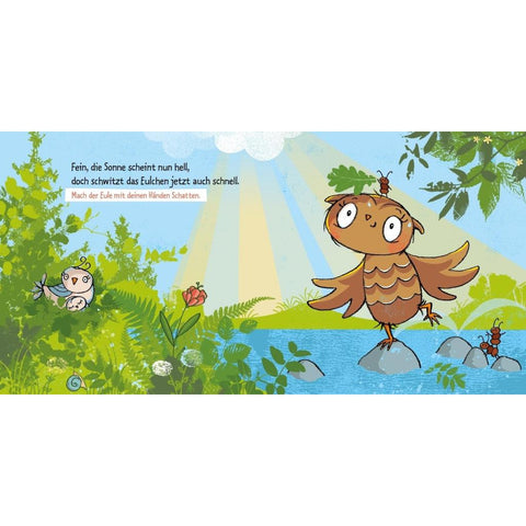 Die kleine Eule. Puste, klopfe, klatsche!