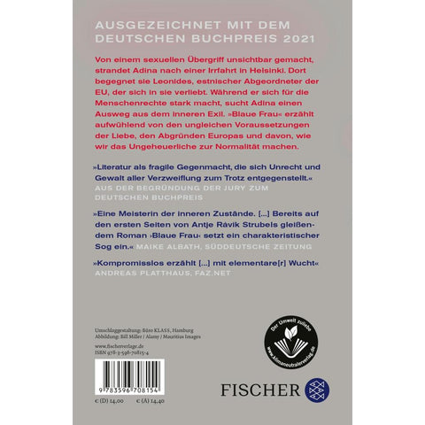 Blaue Frau
