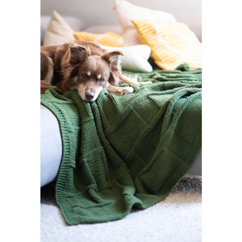 Kuschelige Decken und Plaids stricken und häkeln